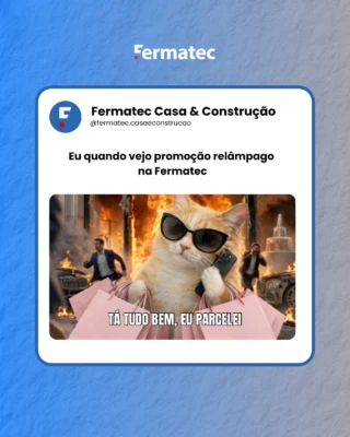 Arte de promoção da Fermatec
